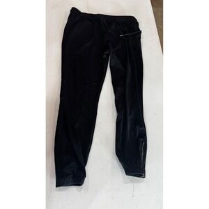 Popana Womens Plus Sz 2X Faux Leather Pants Dark Olive Green Pull On Made in USA